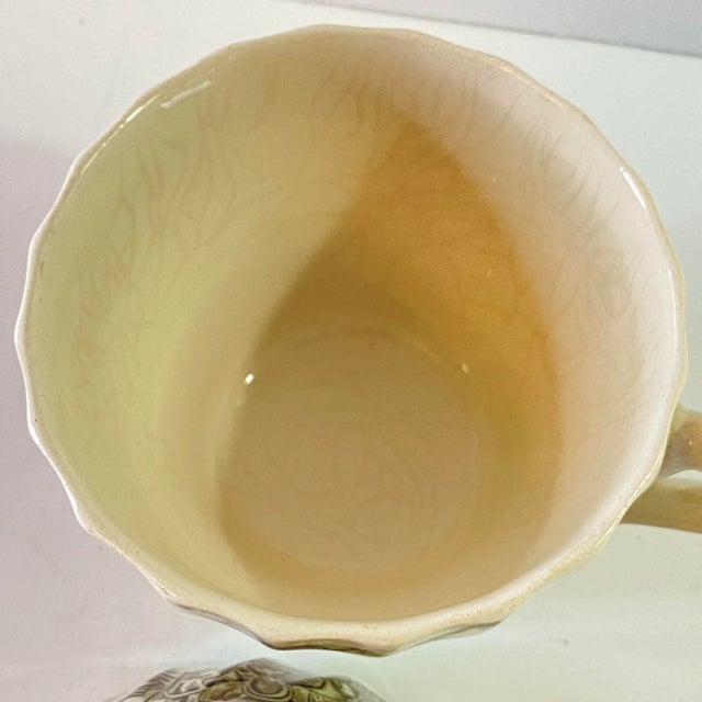 Vintage 1980s Myott Staffordshire Royal Mail Ironstone Tea Cups - A Pair For Sale In Richmond - Image 6 of 9