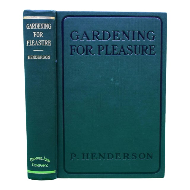 "Gardening for Pleasure" 1918 Henderson, Peter For Sale
