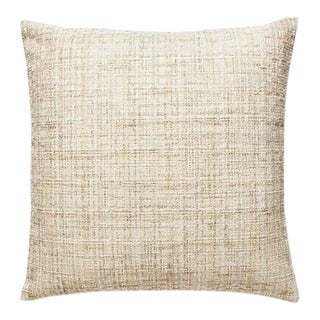 The House of Scalamandré Faye Pillow, Travertine For Sale