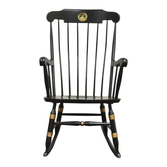 Vintage Sigill College University Nichols & Stone Windsor Rocking Chair Chairish
