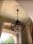 This chandelier was originally special ordered from Italy. Dimensions listed in this ad are approximate. 38” in diameter...