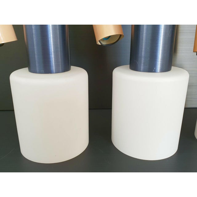 Very good condition, with normal signs of wear and scratches. Porcelain socket. Working. Total usable height 53 cm....