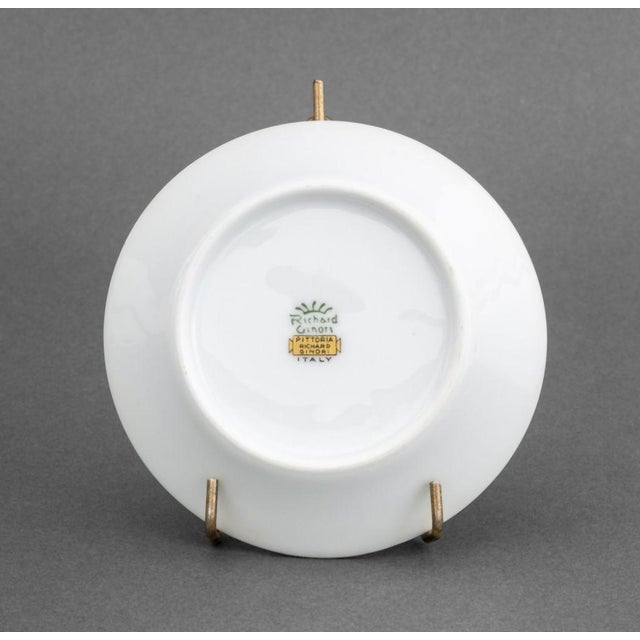 Ceramic Late 20th Century Richard Ginori "Pittoria" Demitasse Service, 22 pcs For Sale - Image 7 of 17