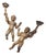 18th Century Wooden Putti Candleholders, 1800s, Set of 2 For Sale