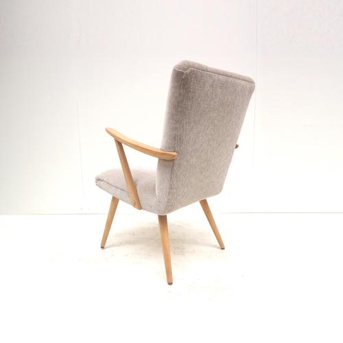 Mid-Century Upholstery Armchair, 1950s For Sale - Image 4 of 7