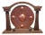 Arts and Crafts French Carved Copper Table Gong, 1890 For Sale