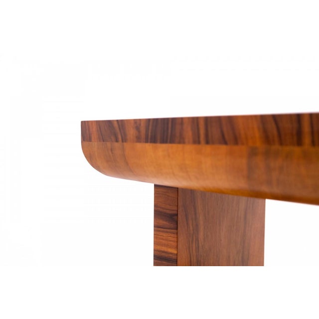 Vintage Art Deco Console Table with Geometric Design, 1950s For Sale - Image 9 of 13