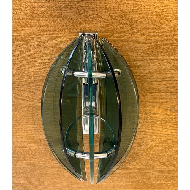 Glass Appliques from Fontana Arte, 1960, Set of 2 For Sale - Image 3 of 6