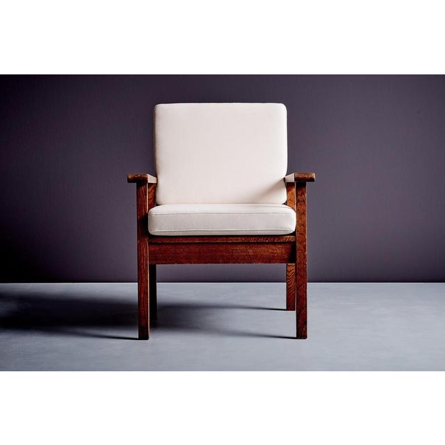 1940s French Lounge Chairs in the styler of René Gabriel, France, 1940s For Sale - Image 5 of 14