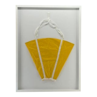 Yellow Large Framed Sea Anchor For Sale