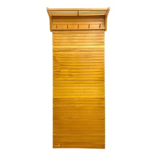 Czechoslovakian Wall-Mounted Coat Rack, 1960s For Sale