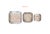 1960s 1960s Silver Plate Hand Hammered Nesting Boxes, Square Hand Hammered, Set of 3 For Sale - Image 5 of 6