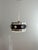 Drum Pendant Lamp with Glass Rosettes, 1960s For Sale - Image 4 of 12