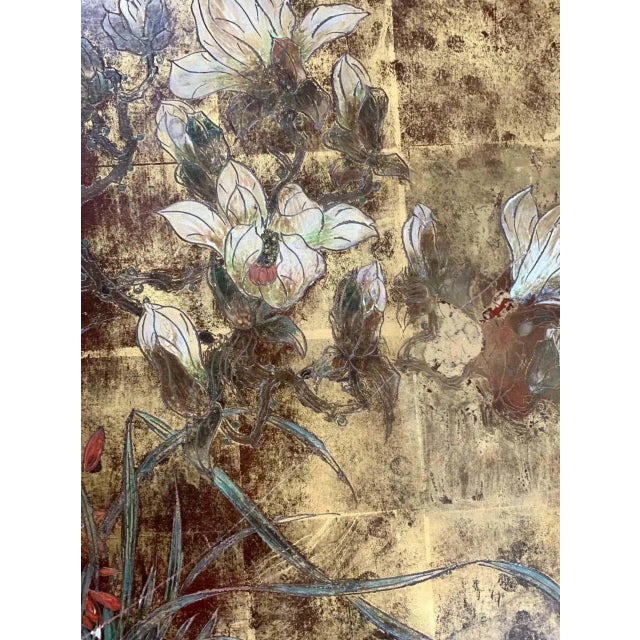 1950s A. Bouverat, Untitled, 1890s, Painting on Wood For Sale - Image 5 of 10