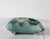 Ceramic Vintage Ikebana Pillow Shaped Footed Pottery Vase For Sale - Image 7 of 9