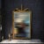 Gold Leaf Mirror Neoclassical Empire Metal Laurel Leaves For Sale - Image 4 of 11