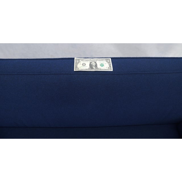 Danish MSM Solid Oiled Walnut Frame New Upholstery Vintage Daybed Sofa Settee For Sale - Image 13 of 15