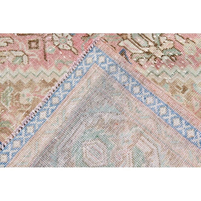 1960s Rustic Handmade Wool Tribal Oversize Rug For Sale - Image 10 of 11