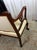 Gold Late 19th Century Victorian Carved Mahogany Settee in Shimmering Cream & Gold Ball and Claw Feet For Sale - Image 8 of 13