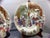 Chinese Pair of 1960s Chinese Porcelain Imperial Birthday Celebration Scene Plates For Sale - Image 3 of 12