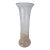 Antique Crystal Glass Floor Vase For Sale