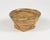 1970s Mid-Century Bowl in Rattan, Wicker and Brass, Italy, 1970s For Sale - Image 5 of 15