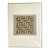 Vintage Geometric Tile Pattern Serigraph For Sale