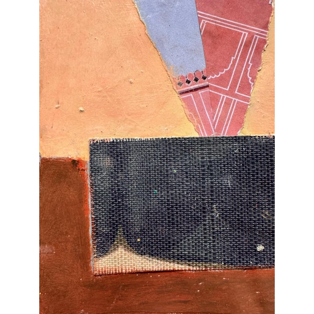 Pink "Free Woman 2" Original Mixed-Media Collage on Paper by Zac Woodiel For Sale - Image 8 of 9
