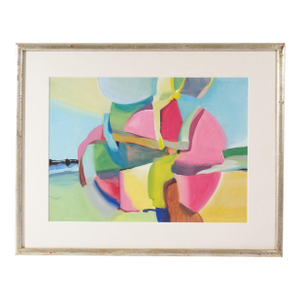 Abstract Gouache Painting by George Coggeshall