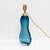 Mid-Century Modern Mid-Century Modern Italian Blue Murano Sommerso Glass Table Lamps, 2000, Set of 2 For Sale - Image 3 of 8