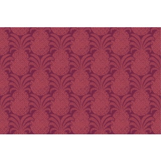 Round Hill Strawberry Fabric by the Yard For Sale