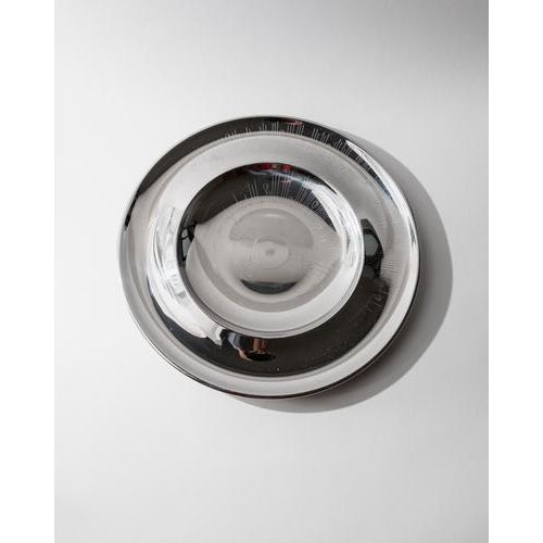 Vintage Stainless Steel Bowl in Polished Metal, 1980s For Sale - Image 5 of 11