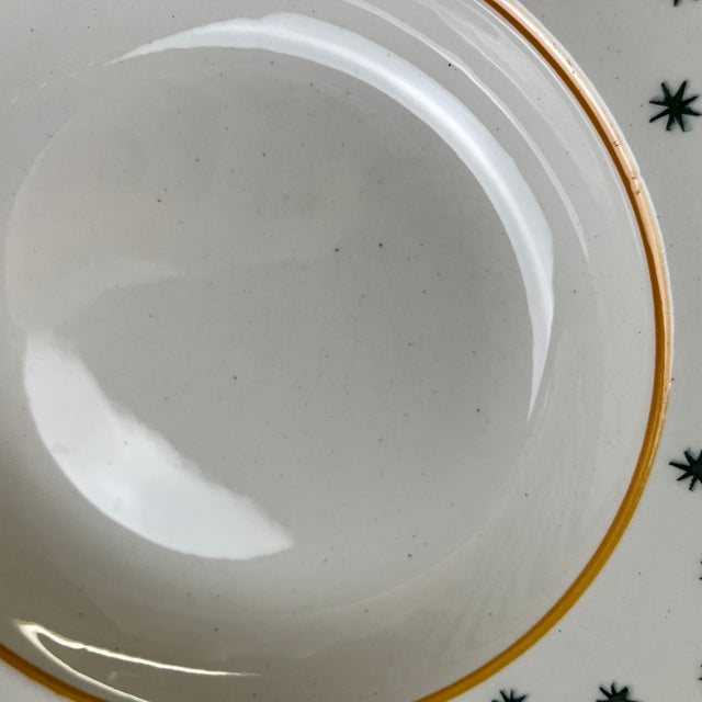 Primefleur Creation Constellation Model Soup Plates from Gien, 1950s, Set of 6 For Sale - Image 11 of 12