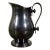 Vintage Plata Lappas Argentinian Silver Plate Water Pitcher W/ Leather Handle For Sale