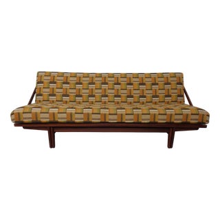 Danish Teak & Oak 981 Diva Daybed by Poul M Volther for Frem Røjle, Denmark, 1950s For Sale