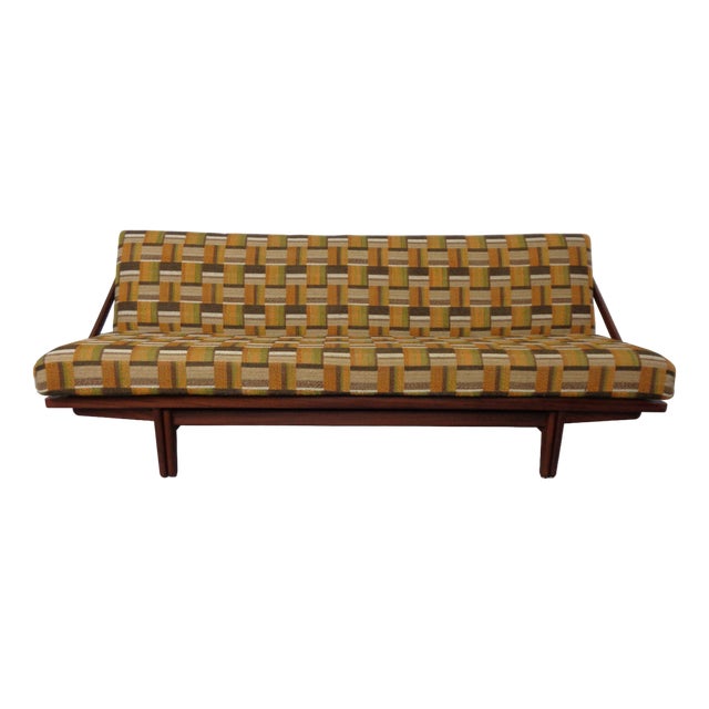Danish Teak & Oak 981 Diva Daybed by Poul M Volther for Frem Røjle, Denmark, 1950s For Sale