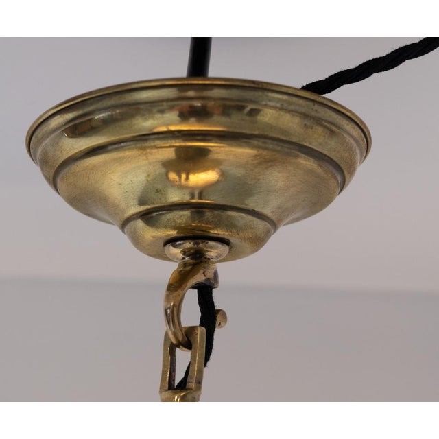Art Deco Lunéville Pat De Verre Ceiling Light by Muller Frères, 1925 For Sale - Image 10 of 17