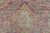 Kerman Rug 6’4” X 10’4” Pink Wool Vintage Distressed Hand-Knotted Carpet For Sale - Image 10 of 15