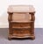 Contemporary Drexel Heritage Talavera Collection Walnut Contemporary Spanish Mediterranean 27" Square Glass Topped Accent End Table For Sale - Image 3 of 13