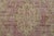 Tabriz Rug 6’3” X 10′ Pink Wool Vintage Distressed Hand-Knotted Carpet For Sale In Philadelphia - Image 6 of 15