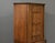 1960s Walnut Tall Armoire Dresser For Sale - Image 4 of 9
