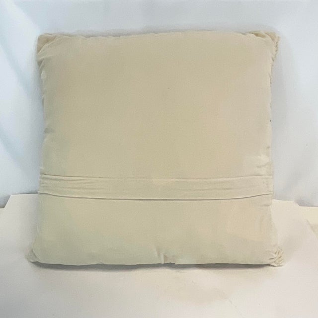 1980s Vintage Americana Arts & Crafts Thanksgiving Turkey Pillow. For Sale - Image 10 of 10