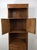 Brown Vintage Oak Wall Unit With Brass Hardware by Thomasville For Sale - Image 8 of 18