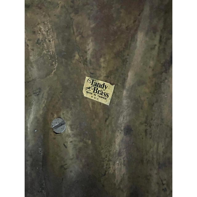 Mid Century Brass Sailboats For Sale In West Palm - Image 6 of 7