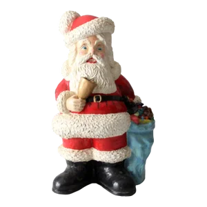 Santa Claus Christmas Statue Coin Bank Circa 1973