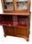 Traditional Antique Georgian Mahogany Butler’s Secretary Bookcase For Sale - Image 3 of 4