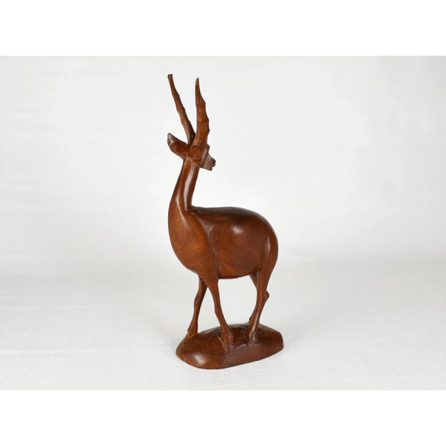 Vintage Deer Gazelle Figurine For Sale - Image 4 of 8