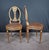 Early 20th Century Louis XVI Style Gilded Wood Chairs, Set of 2 For Sale - Image 16 of 18
