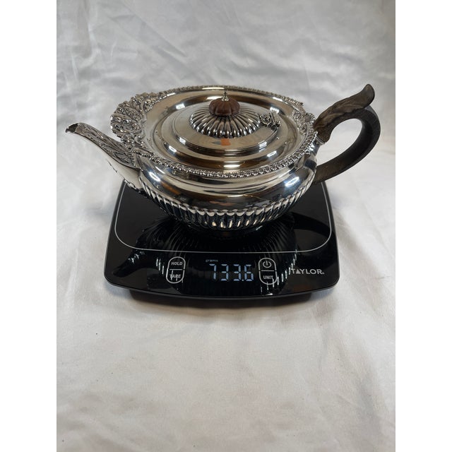 1899 Goldsmiths & Silversmiths Co Sterling Silver Large Milk Pitcher Cherub For Sale - Image 14 of 15