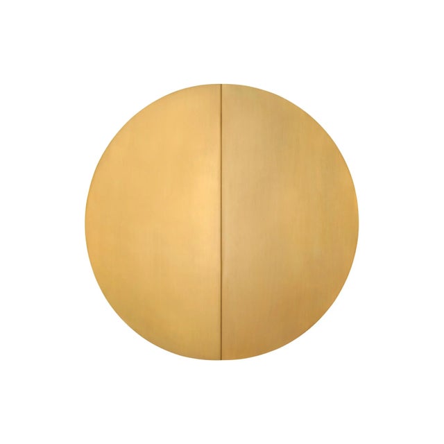2020s Kate Spade by Visual Comfort Studio Dottie Sconce, Burnished Brass, Large For Sale - Image 5 of 5